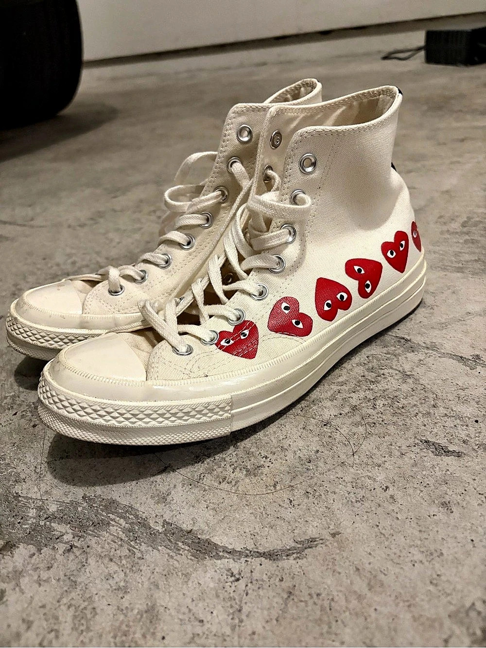 Converse Comme des Garcons Play x Chuck Taylor All Star 70 High Multi Heart